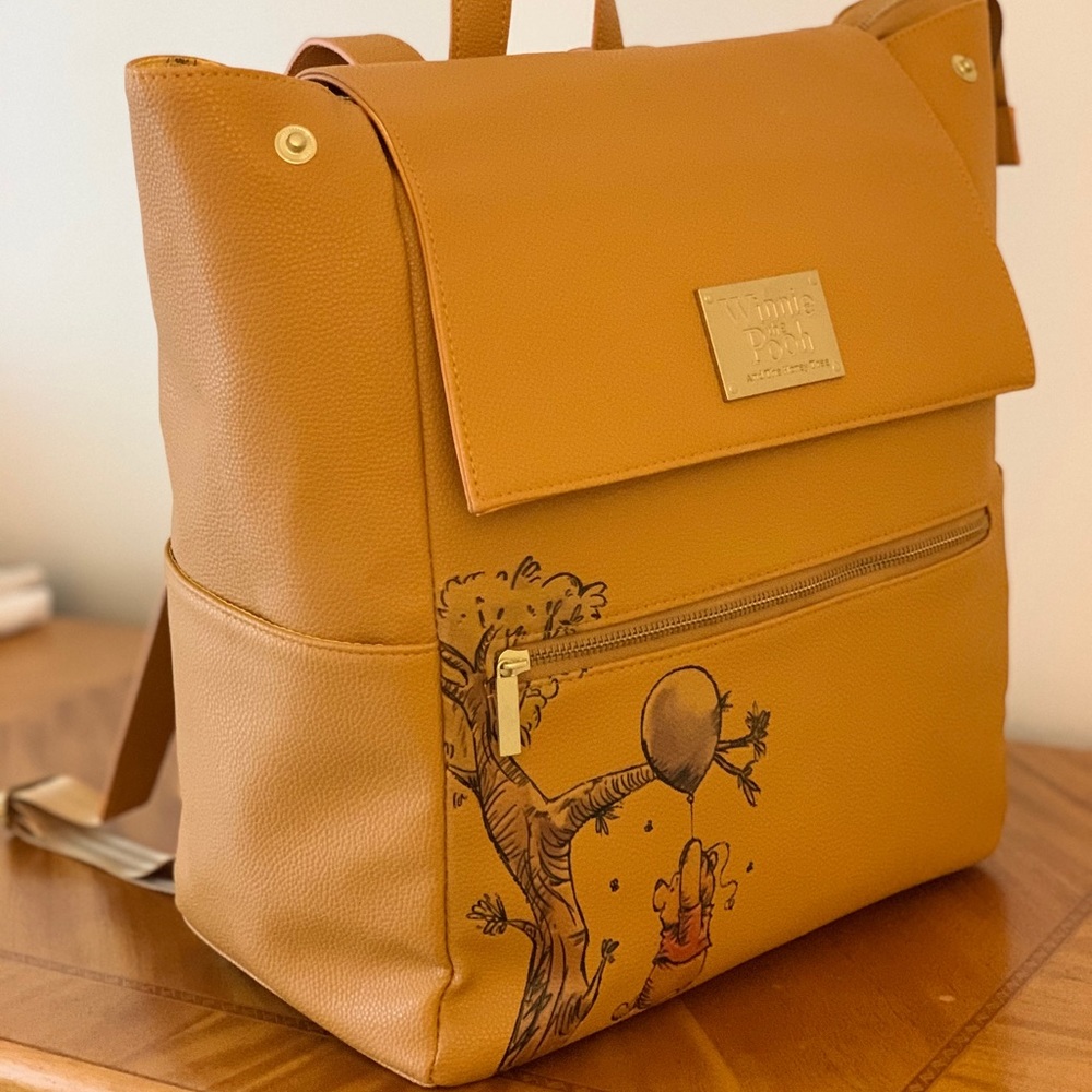 Winnie the Pooh Anniversary Faux Leather Backpack